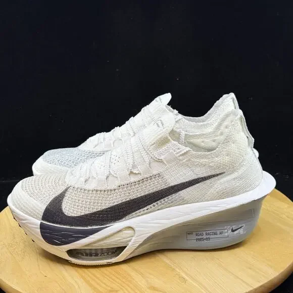 Nike Air Zoom Alphafly Next% 3 White Gridiron Pure Platinum FD8311-101 Mens 11.5 - Picture 3 of 10